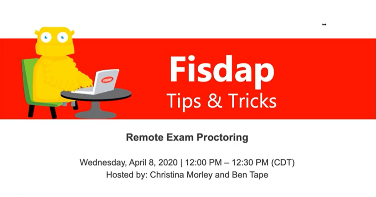 Fisdap-Instructor-Tutorial-Remote-Exam-Proctoring